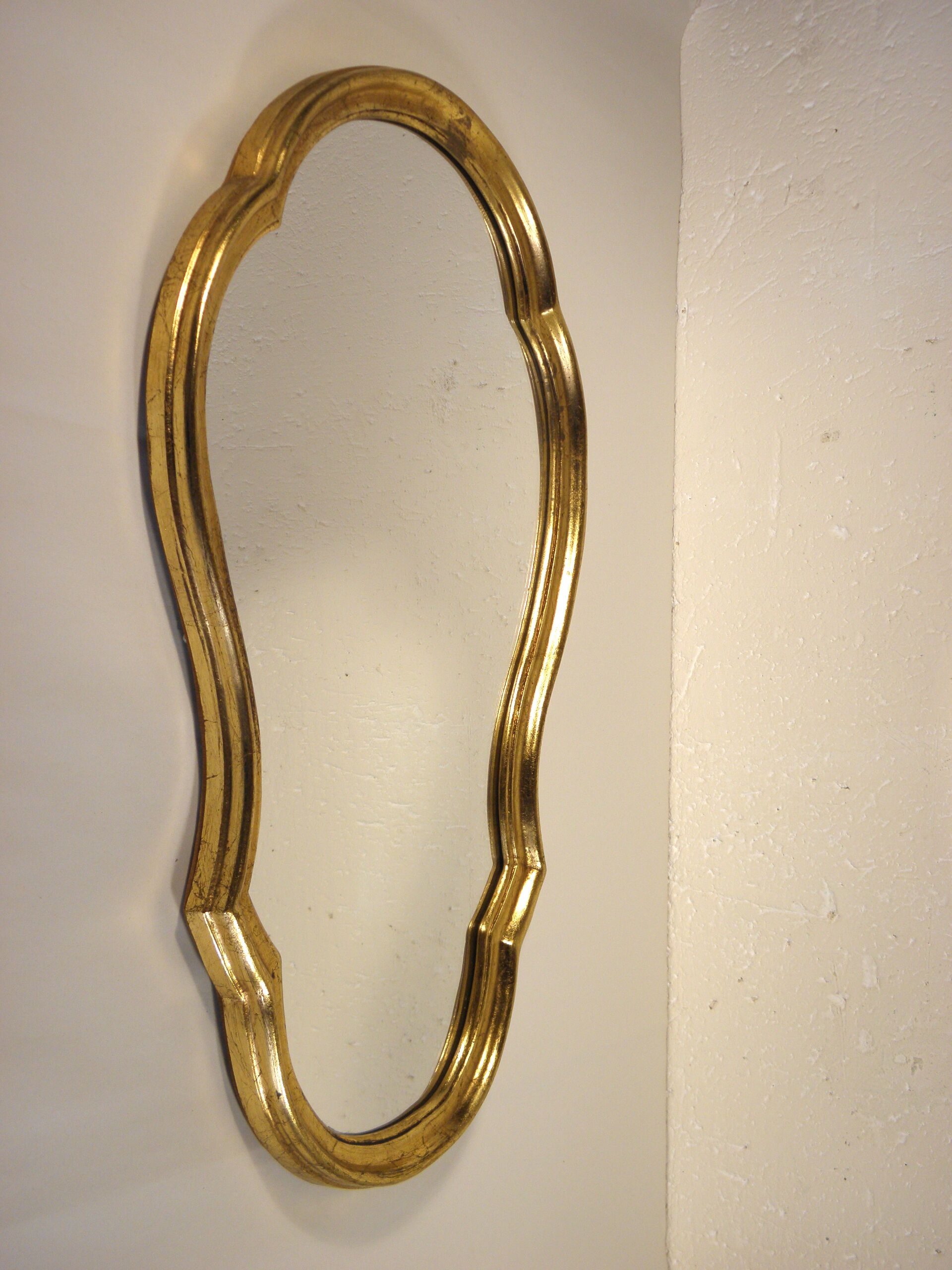 Mirror frame old gold 58 x 36 cm