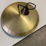 Brass & Glass Pendant Lamp by Carl Fagerlund for Orrefors, 1960s