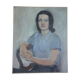 Portrait of a woman from the 60s