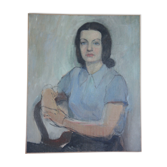 Portrait de femme des années 60