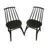 Paire de chaises scandinave Hagafors 1950