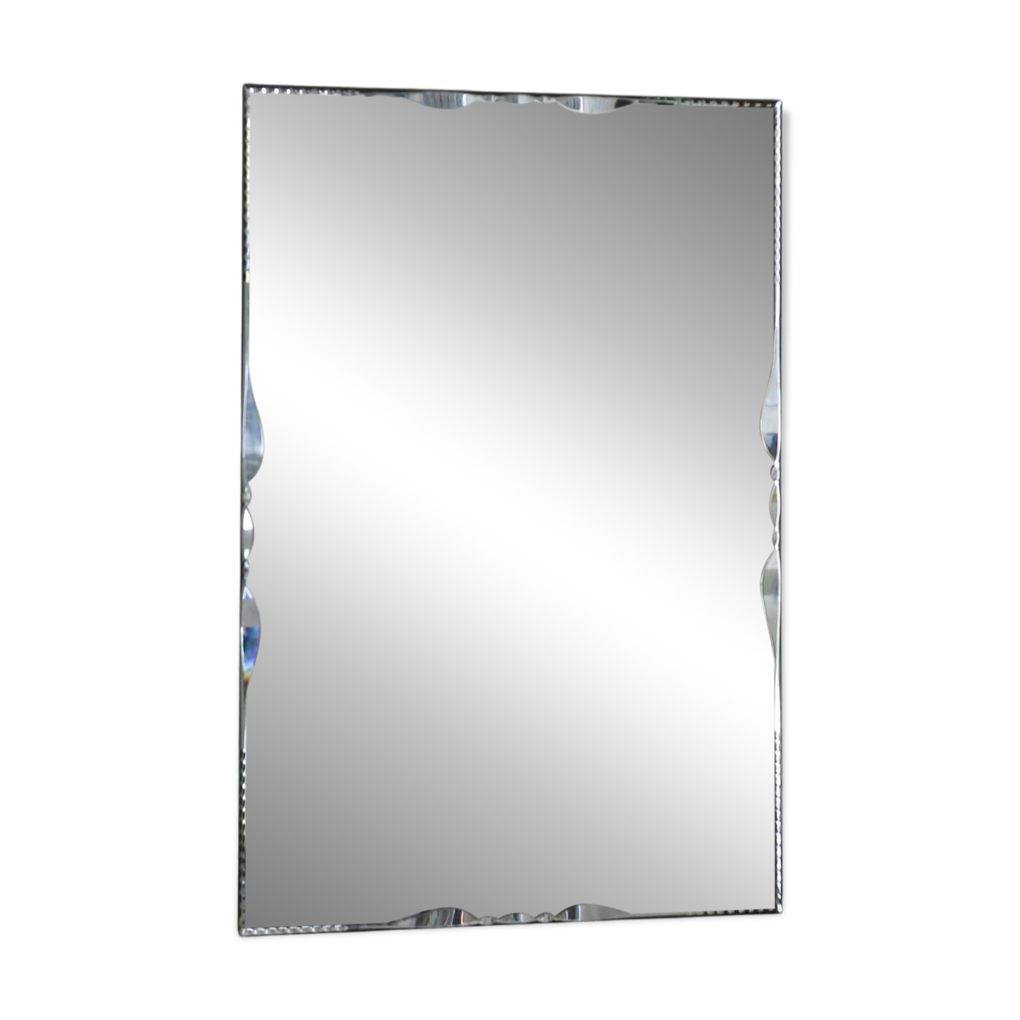 Miroir biseauté, années 50