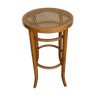 High stool in cannage
