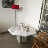 Marble coffee table