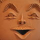 Ceramic hanging sun