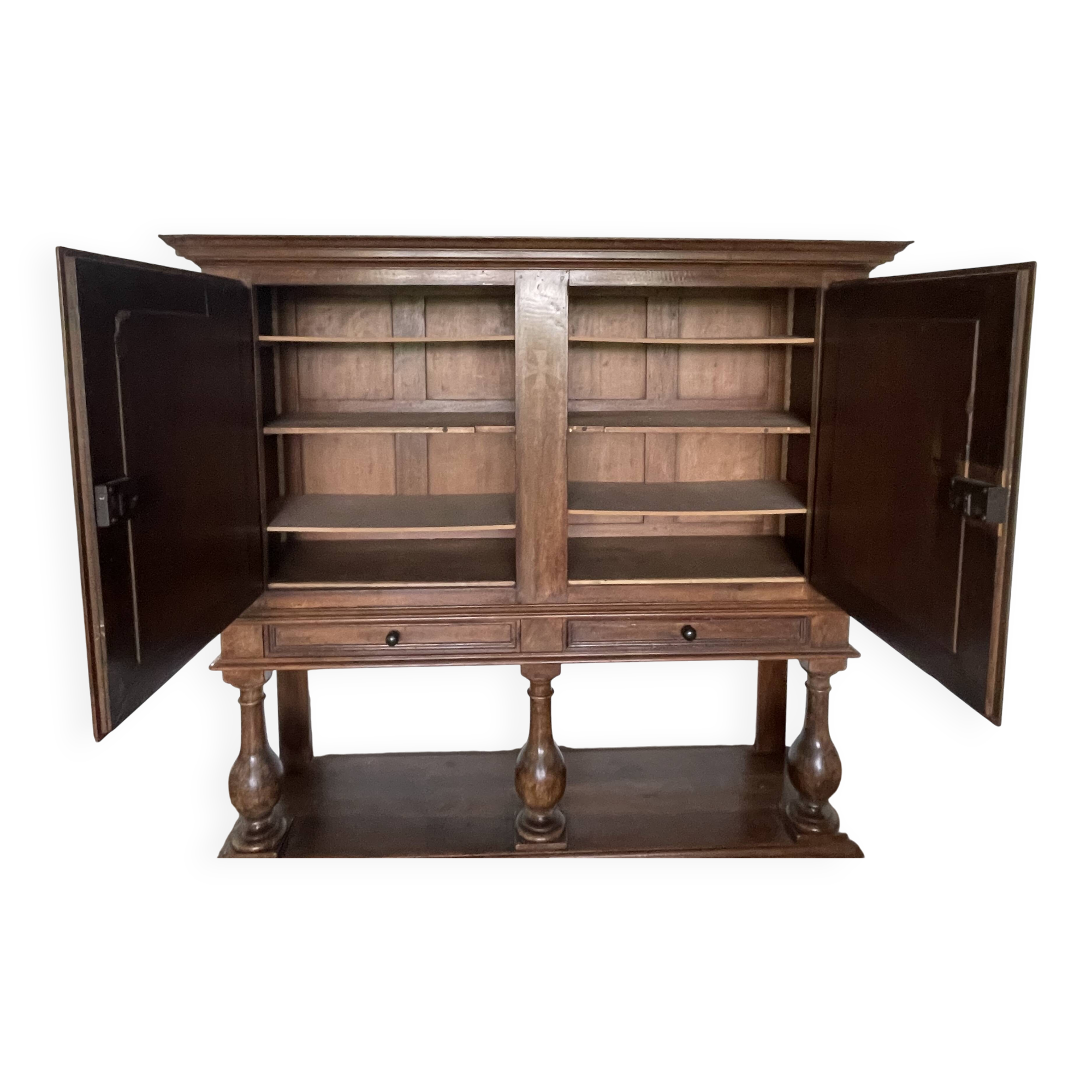 Antique high sideboard