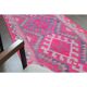 Tapis vintage turc en laine et coton noué à la main, années 1970
