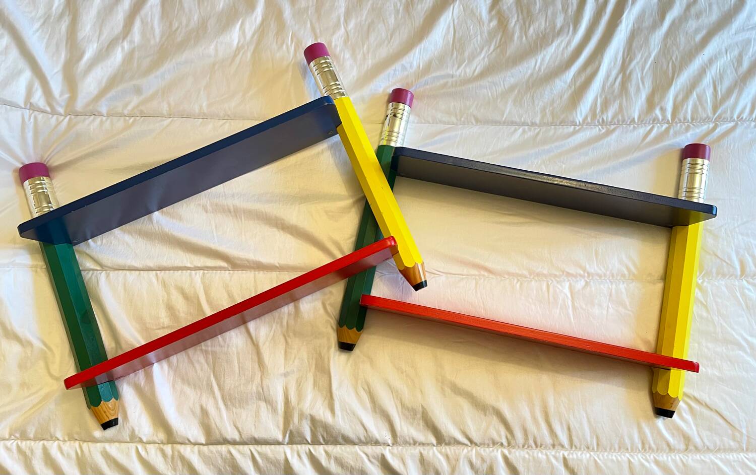 2 shelves Pierre Sala 1980