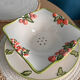 Fruit drainer in earthenware and its Silea plate