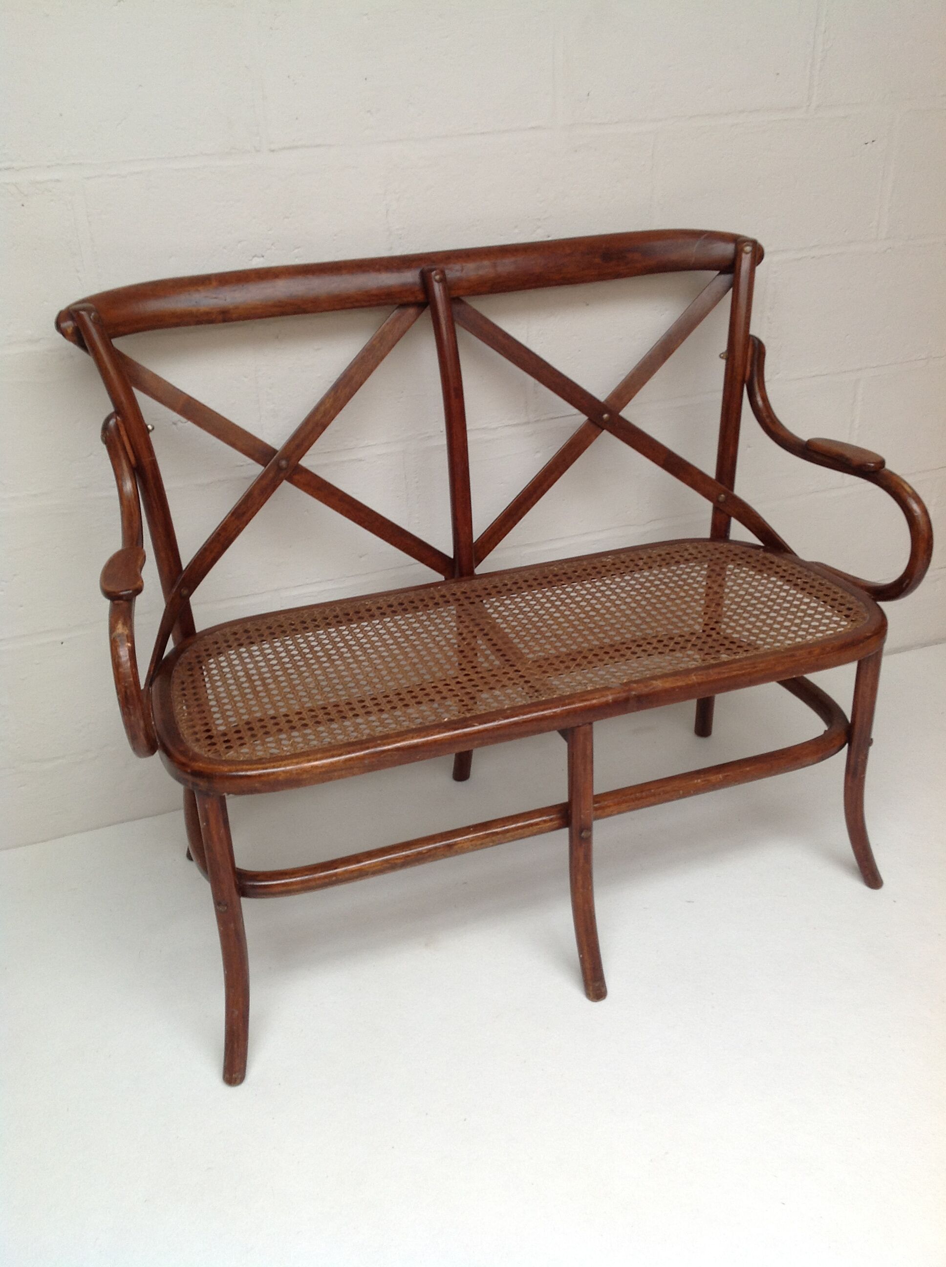 Wood bench and canning