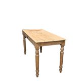 Raw wood farm table 1920