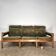 Three-seater oak sofa by E. Merthen, Ire Møbler, Sweden, 1960s