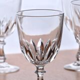 6 Arques crystal glasses “Luxembourg” collection