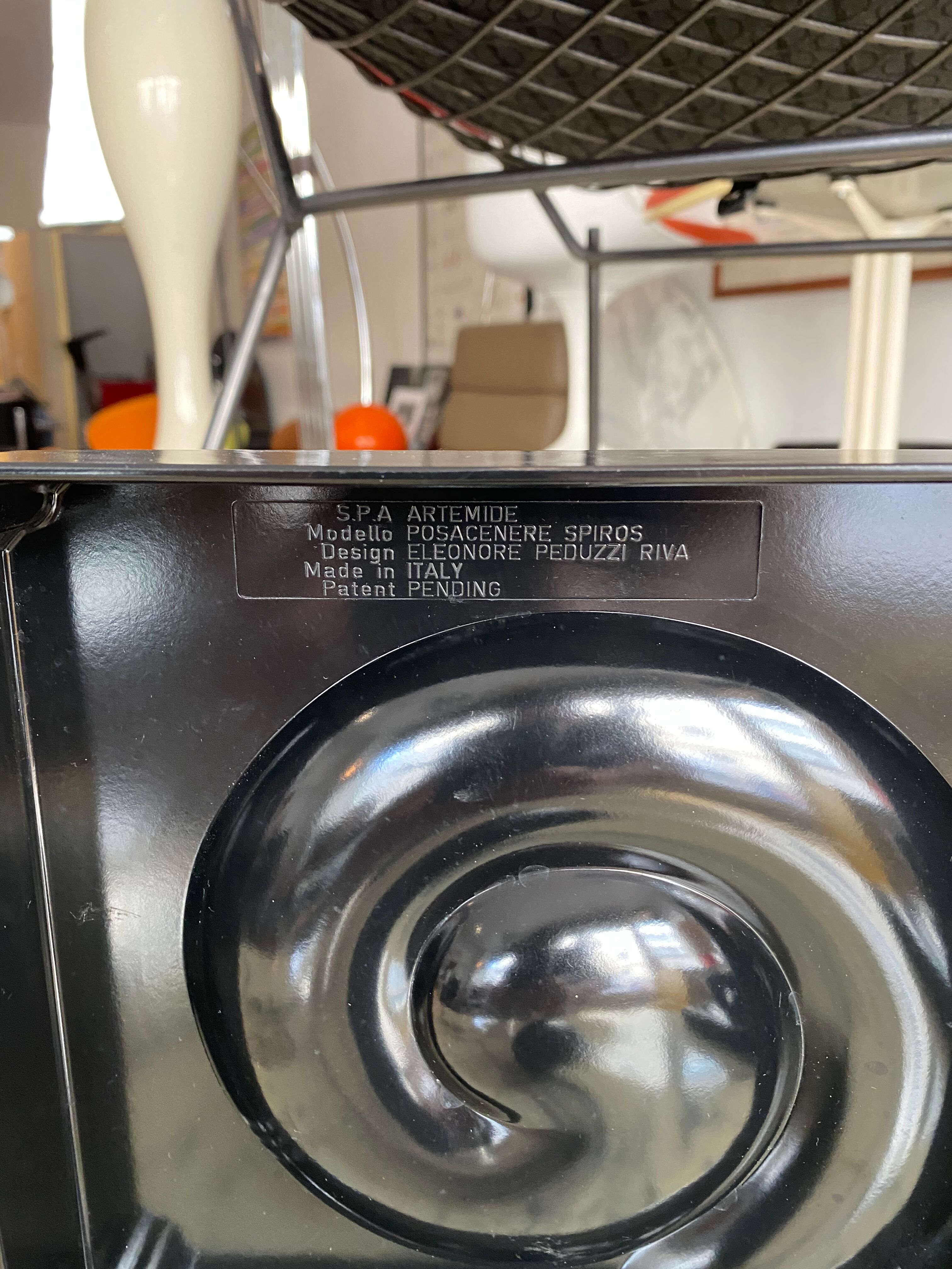 Spyros ashtray by Eleonore Peduzzi Riva for Artemide 1970