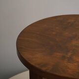 Modern Danish, Lacquered Beech Side Table, Fritz Hansen, "Model 1535", 1940s