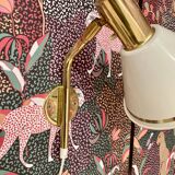 Pair of modular wall lights, Scandinavian design, 1960s.