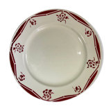 Lot de 7 assiettes plates Badonviller