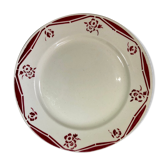 Lot de 7 assiettes plates Badonviller