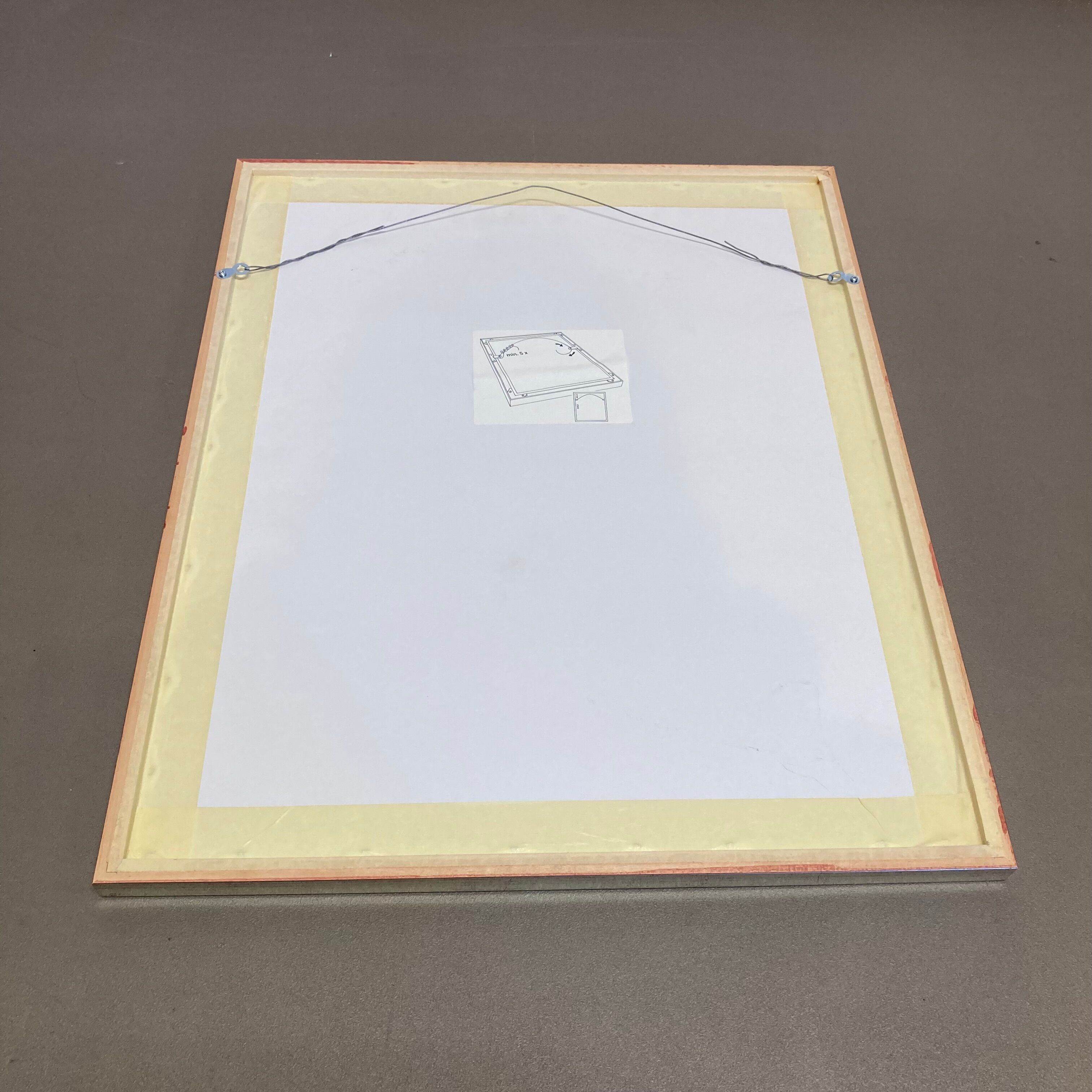 Suite of four scandinavian design compositions "Peder Meinert"