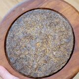 Stone and turned wood trivia signed