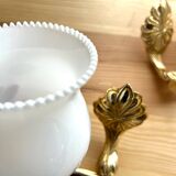 Brass wall lights