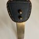 Adnet hook in bronze and leather 1950