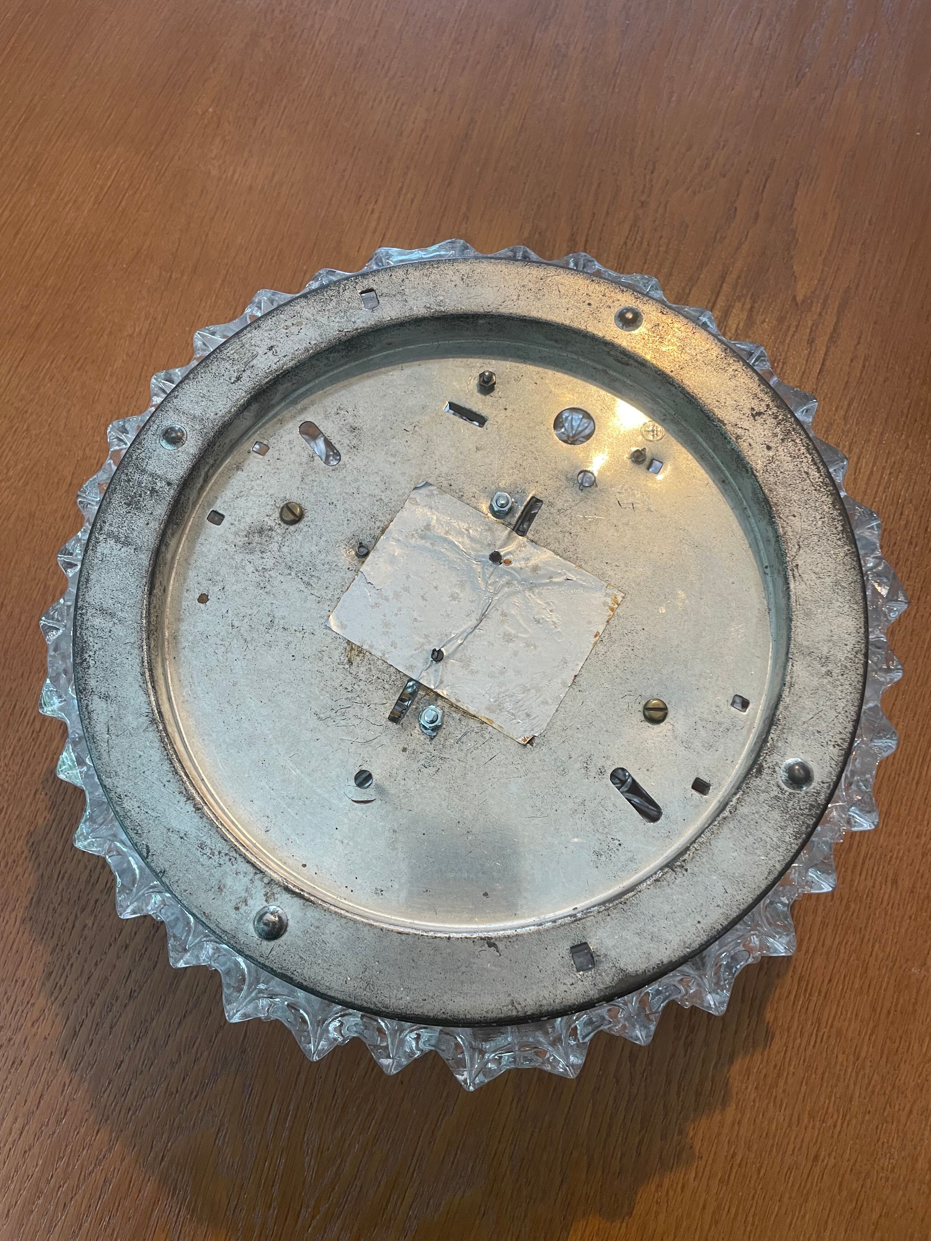Wall light or ceiling light Erco mid-century