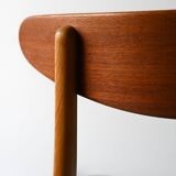 Ensemble de quatre chaises de Hans Wegner