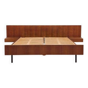 Double bed by Joseph-André Motte for Charron, France, 1950 – Latto base