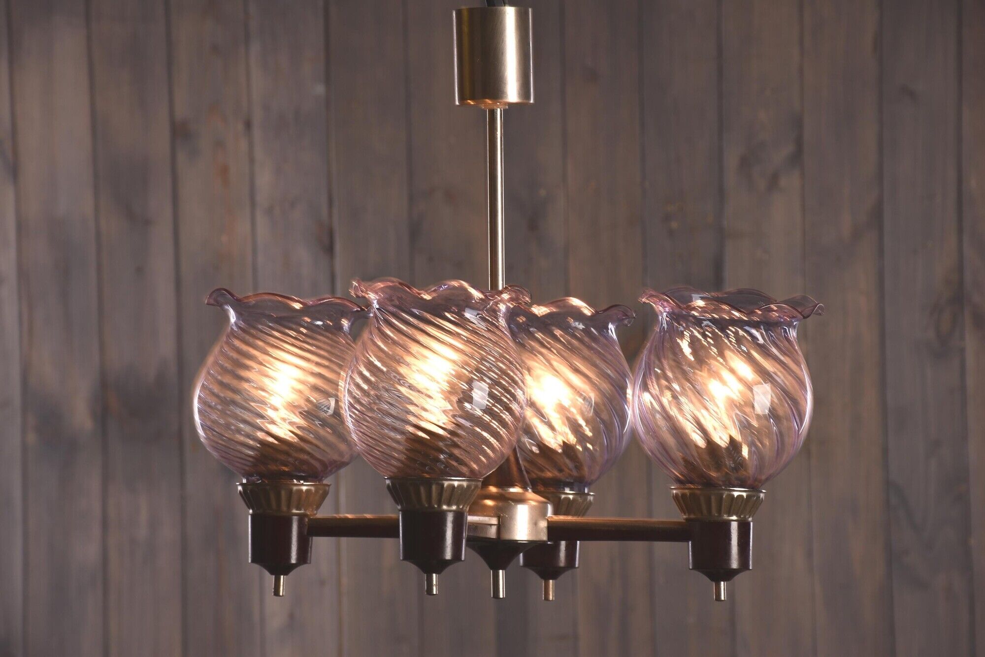 Lustre vintage 4 lumières