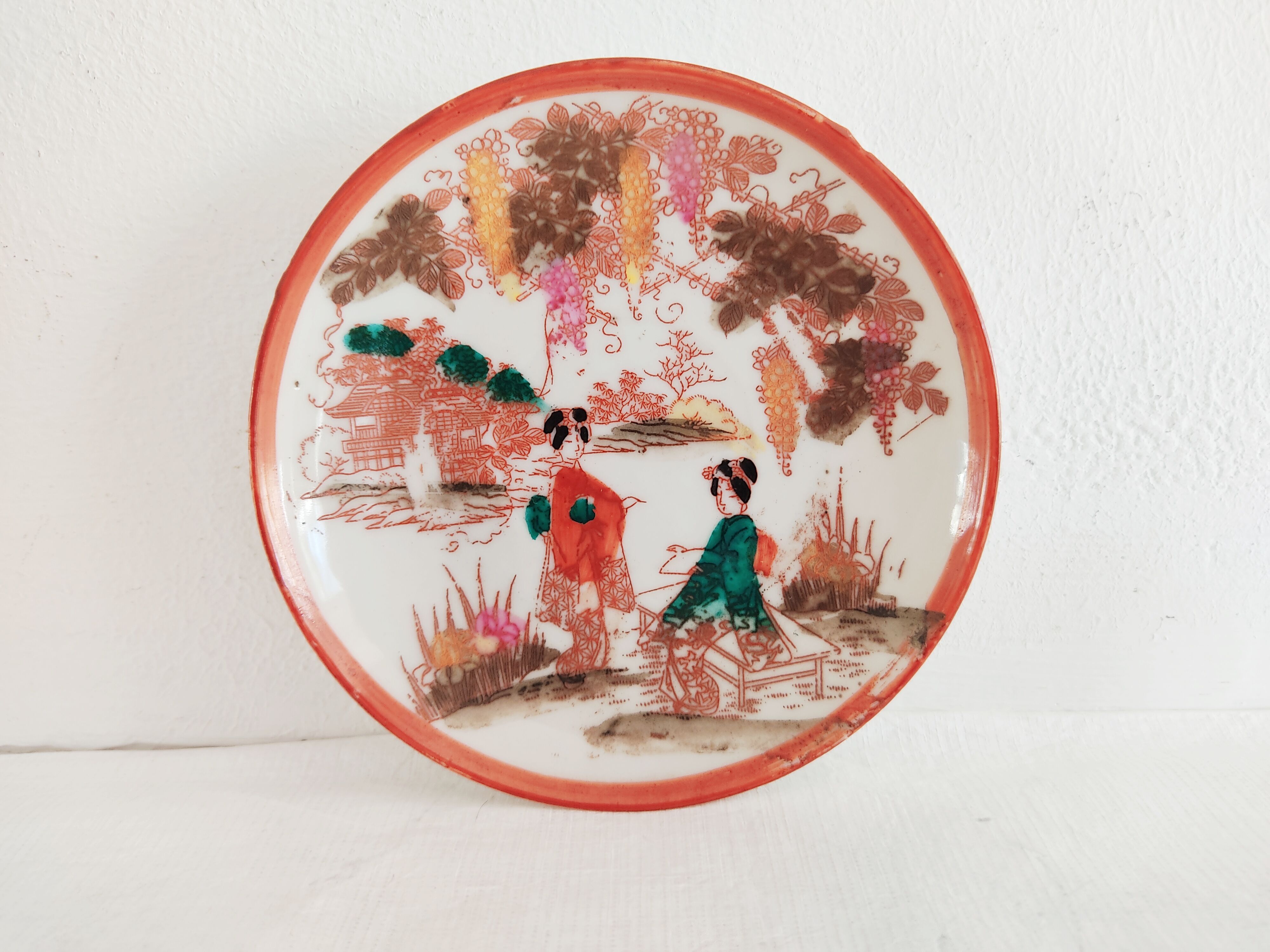 Chinese porcelain cup and cup