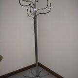 Vintage chrome coat holder