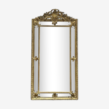 Miroir ancien à pareclose 168,5cm/87cm