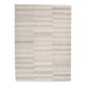 Striped Pattern Brown & Cream Vintage Kilim Rug, 220x300Cm