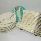 Asparagus service /luneville k g /vintage