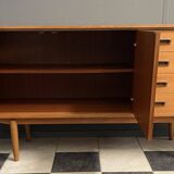 Teak sideboard by Friedrich Waltke 1960s