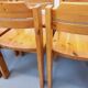 Set of 8 vintage Scandinavian chairs by Ilmari Tapiovaara for Asko in pine