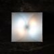 Large wall lamp Clessidra in glass by Bobo Piccoli for Fontana Arte, 1970s