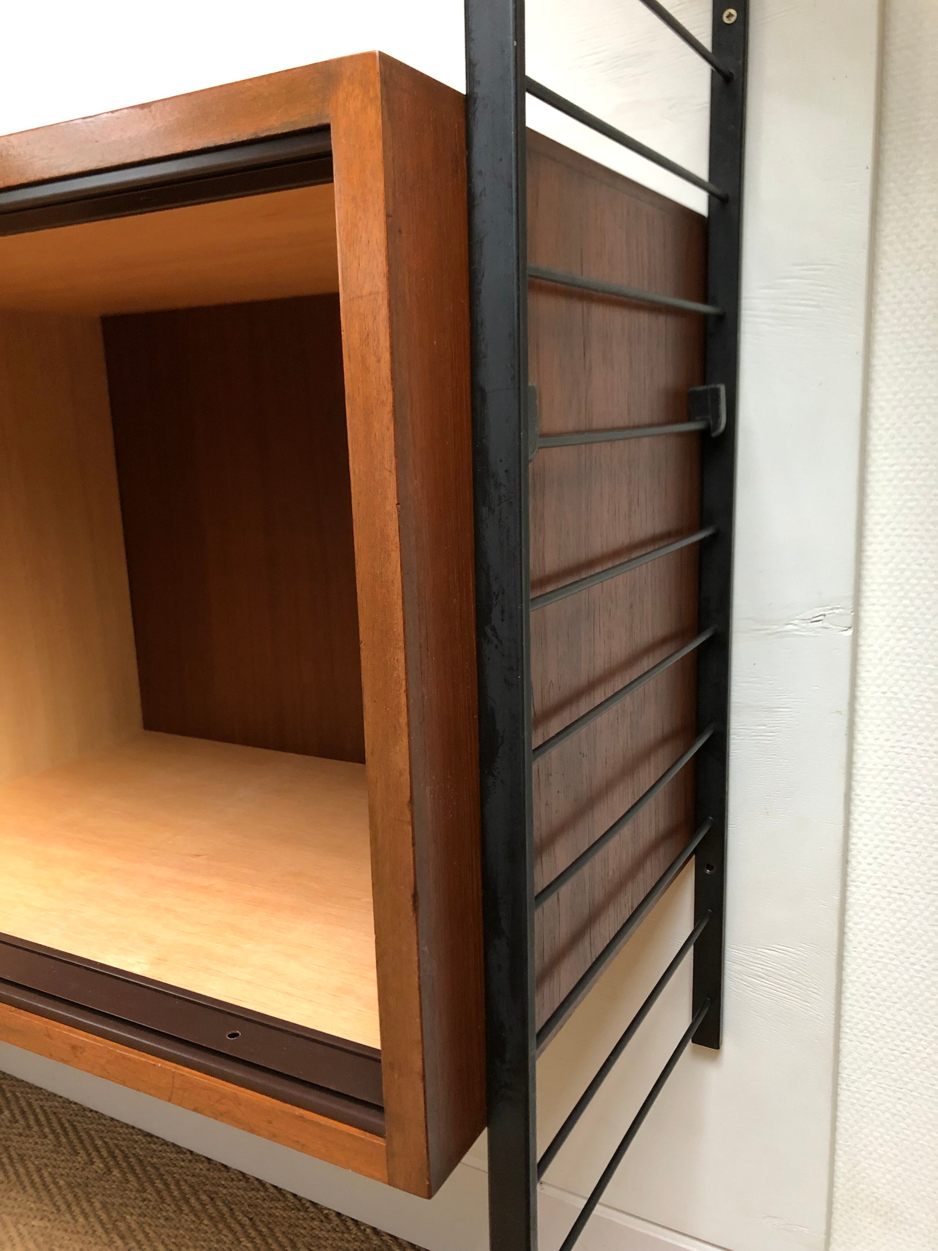 Wall-mounted sideboard