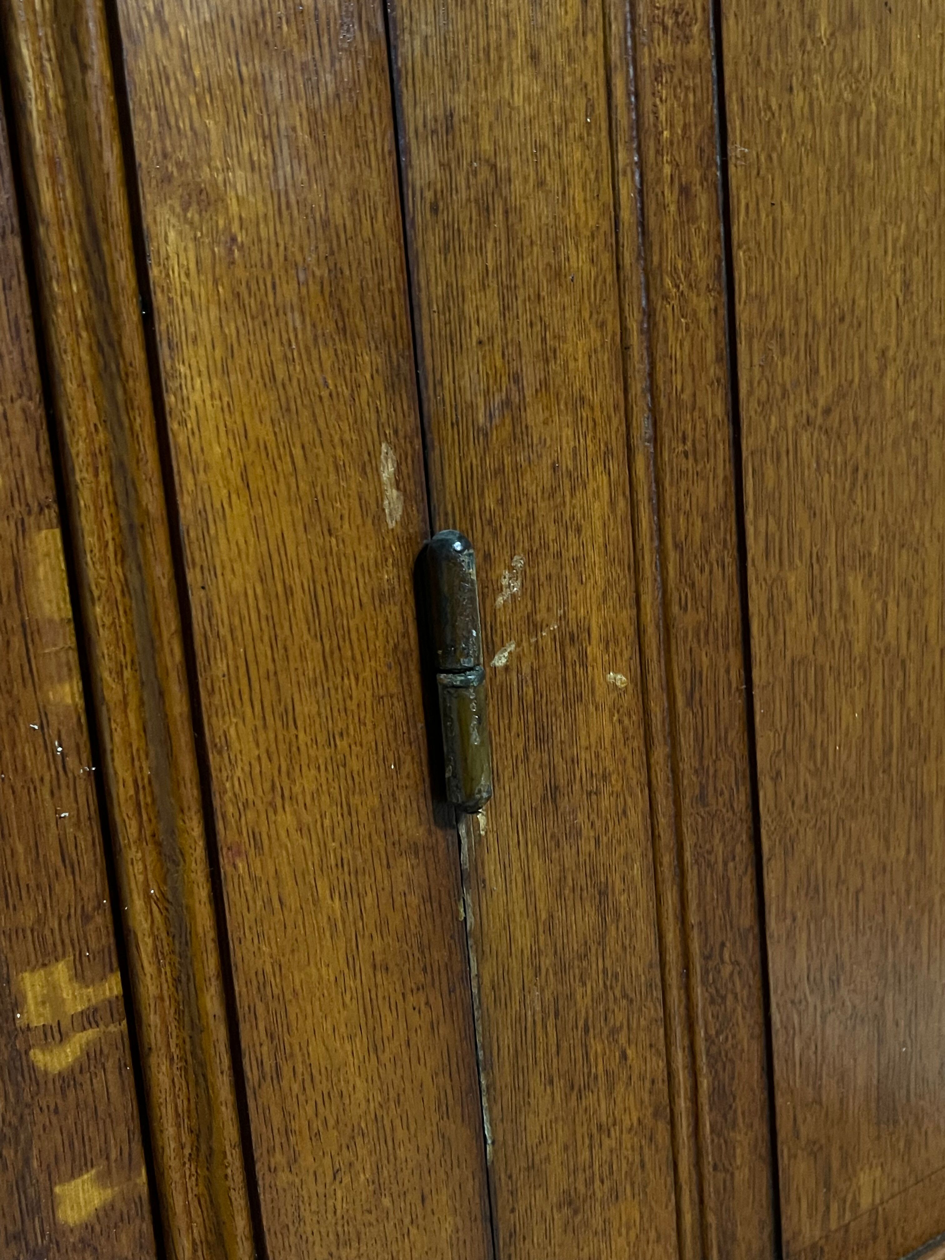 Old oak doors