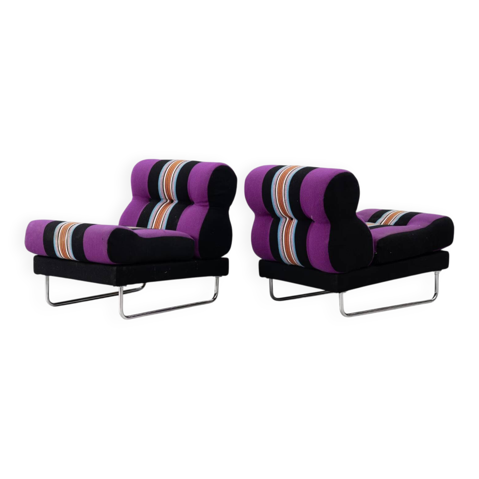 'Bossanova' armchair pair by Jan-Eric Bengtsson