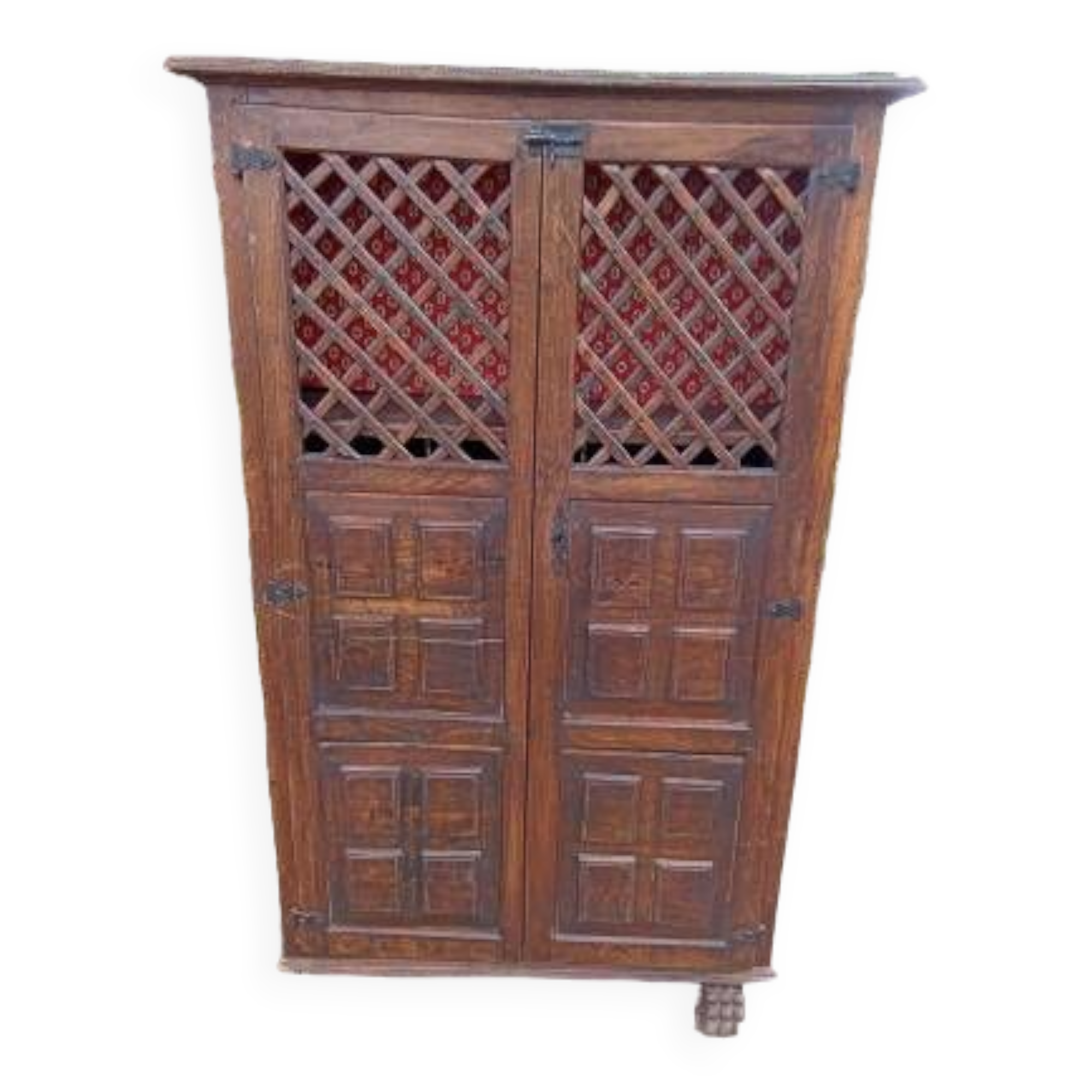 Spanish style pantry cabinet