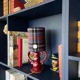 Ceramic "Tartan" lamp - 1960.