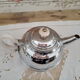 Vintage English teapot in chromed metal and bakelite "Denlagh Products"