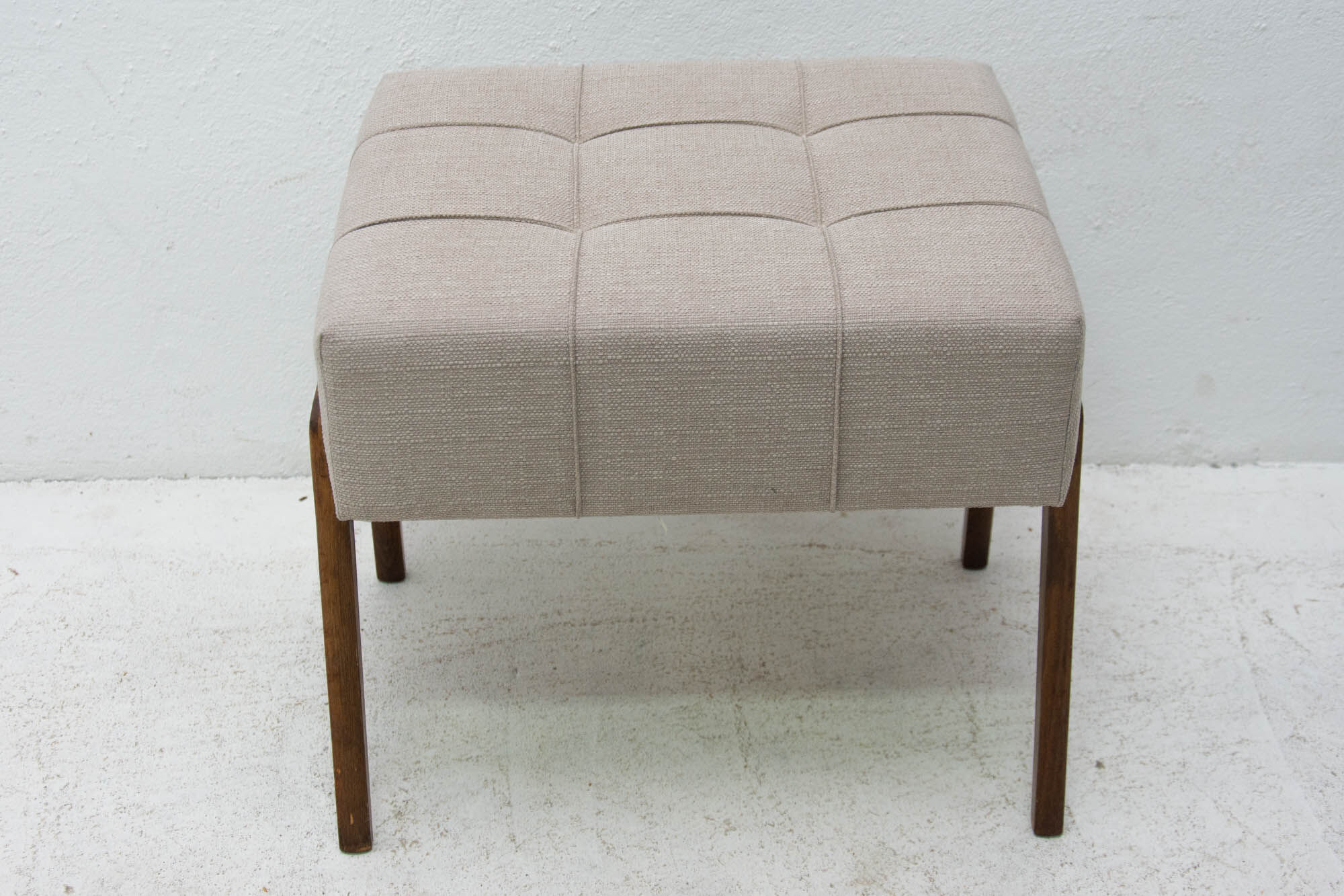 Tabouret en bois 1970, Tchécoslovaquie