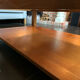Table de salon teck massif