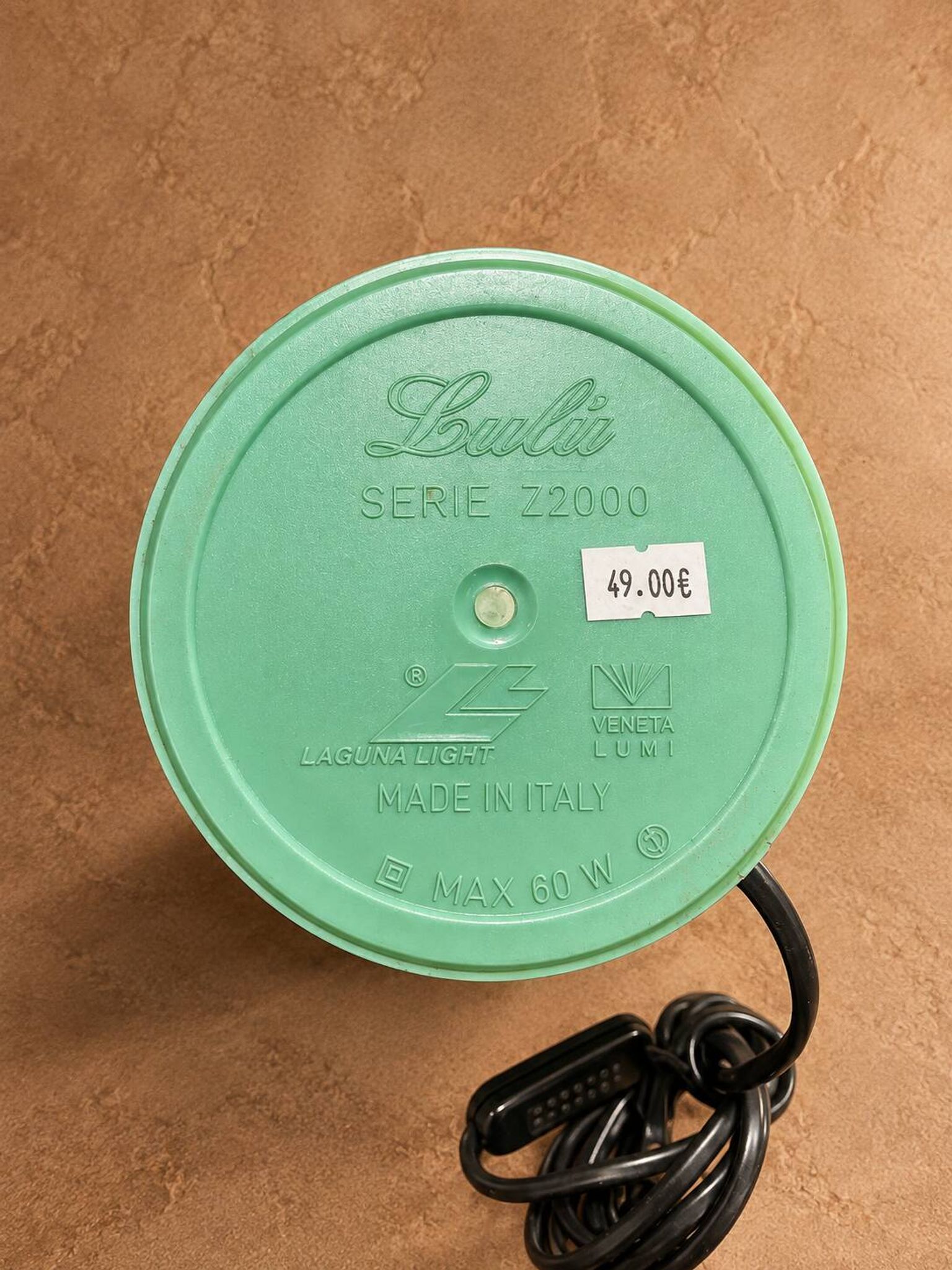 "Lulù" lamp, Veneta Lumi, Italy circa 1990
