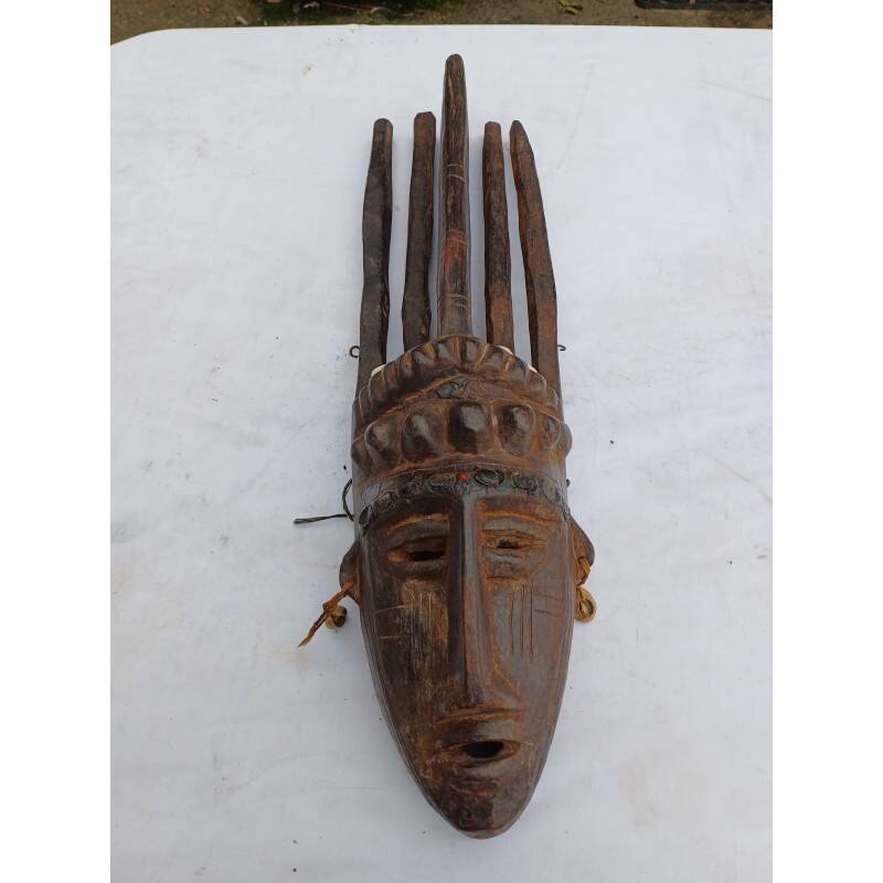 African wooden mask