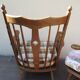 Pair armchair low high-back scandinavian 50/60