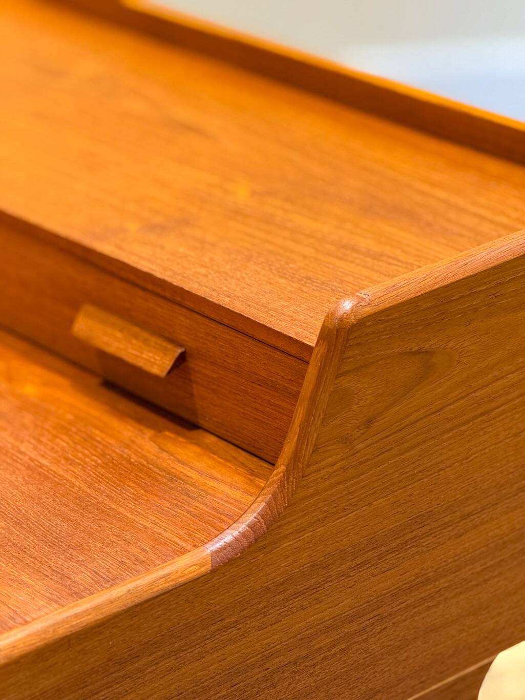 Teak Model 56 Desk by Arne Wahl Iversen, 1960s